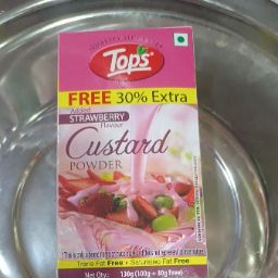 Tops Custerd Strawbery
