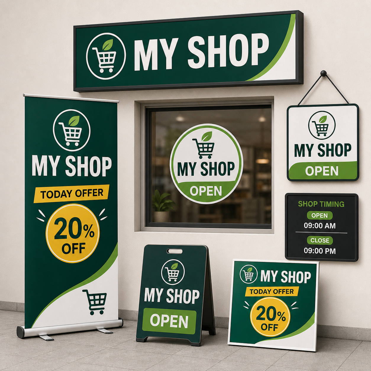 Offer Poster A4 Laminated