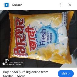 Khadi detergent powder sarf