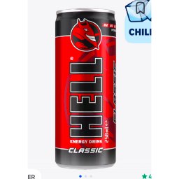 Hell energy drink classic in 250ml
