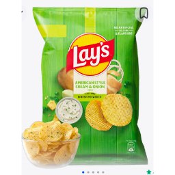 Lays chips cream and onion
