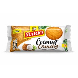 Mario coconut crunchy biscuit