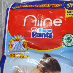 Nine baby diaper